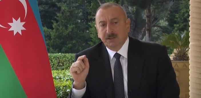 Aliyev: Biz topraklarımızı savunuyoruz