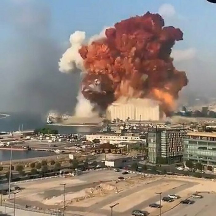 Beyrut patlaması, tarihe en büyük patlamalardan biri olarak geçti