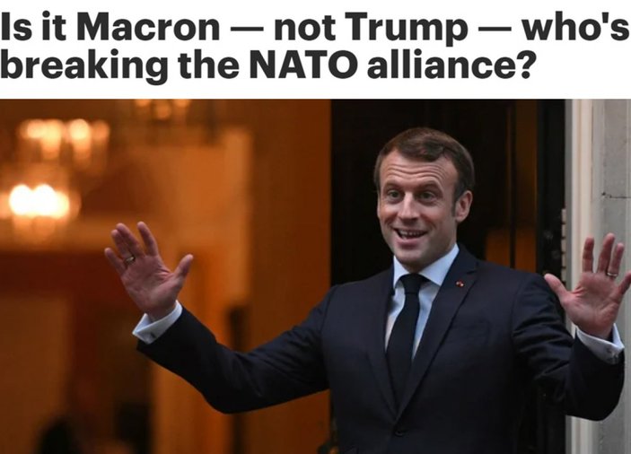 ABD basınından Fransa Cumhurbaşkanı Emmanuel Macron'a Türkiye eleştirisi