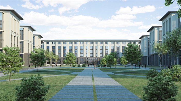 Adalet Bakanı Abdulhamit Gül, Ankara'ya yapılacak Adalet Sarayı'nın görsellerini paylaştı