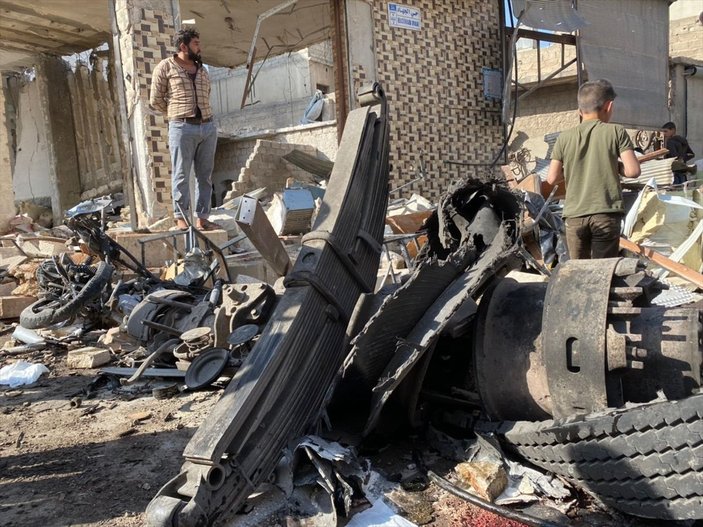 Suriye'de bomba yüklü kamyonla saldırı