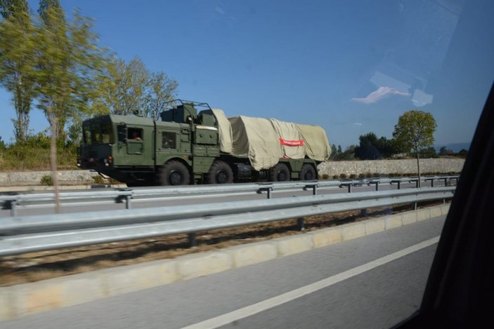 S-400’ler test atışı için Sinop’a gönderildi