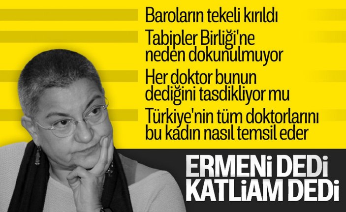 Tabip odalarından Şebnem Korur Fincancı'nın TTB Başkanlığı'na tepki