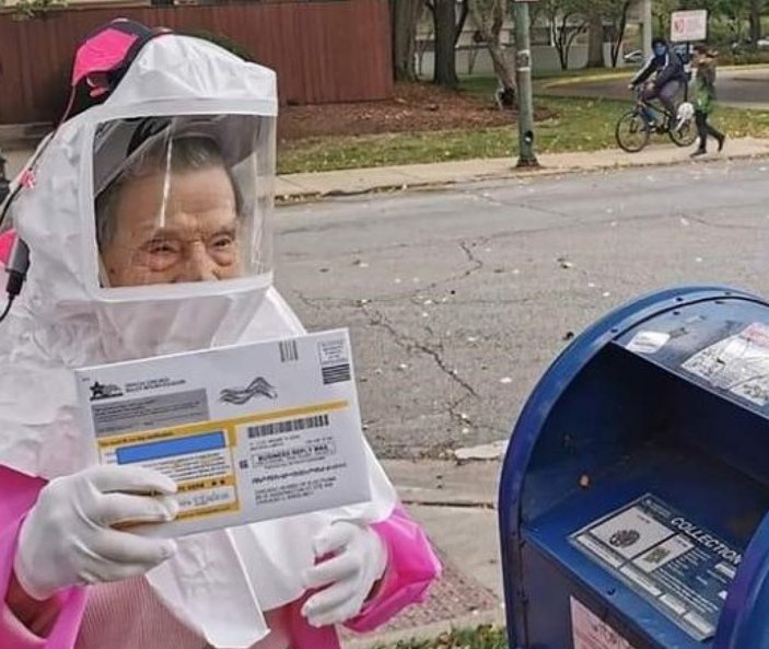 102 yaşındaki ABD’li postayla oyunu kullandı