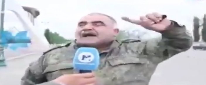 İddialı konuşan Ermeni, bomba patlayınca kaçtı