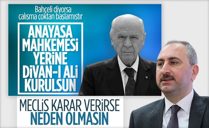 Adalet Bakanı Abdulhamit Gül'den 'AYM düzenlemesi' açıklaması