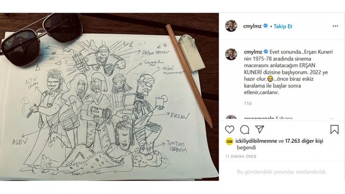 Cem Yılmaz'ın yeni dizisi ne zaman başlayacak? Erşan Kuneri kimdir? Hangi platformda yayınlanacak?