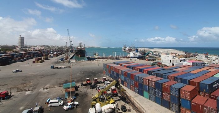 Somali Mogadişu limanı