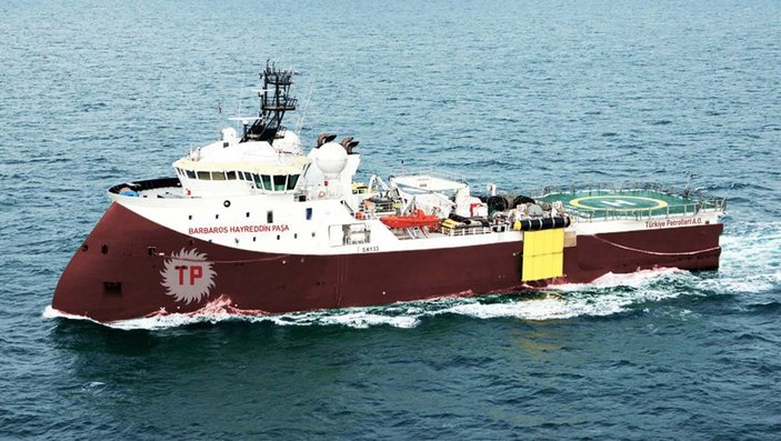 Barbaros Hayreddin Paşa gemisi için yeni NAVTEX ilanı