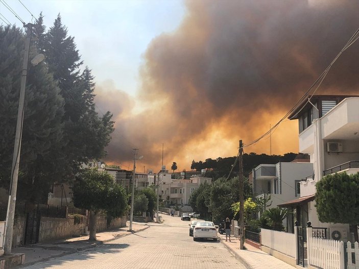 Hatay'da çıkan orman yangınlarını terör örgütü PKK üstlendi
