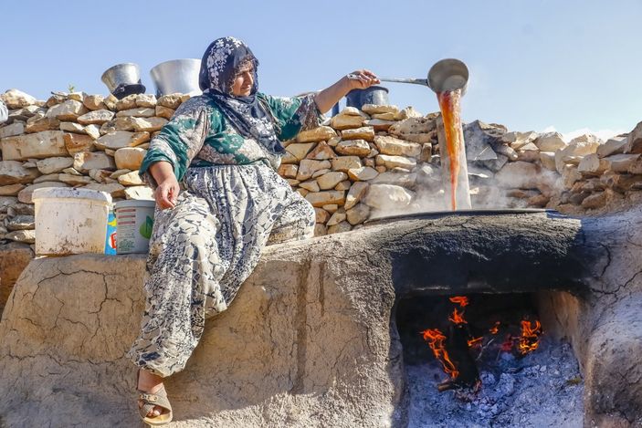 d Mardin'de üzüm pekmezi telaşı
