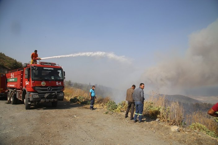 Hatay'daki yangına ilişkin 4 kişi gözaltına alındı
