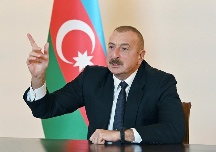 Azerbaycan Cumhurbaşkanı Aliyev: Azerbaycan tüm bunlara layıkıyla cevap verecek