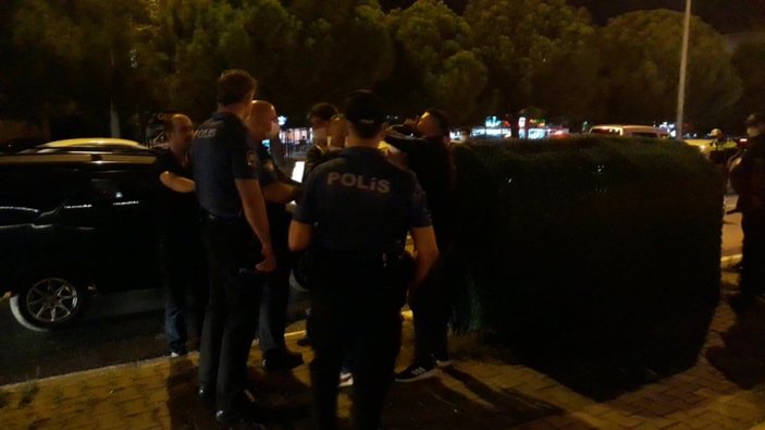 Samsun'da alkollü şahıslar polise zor anlar yaşattı