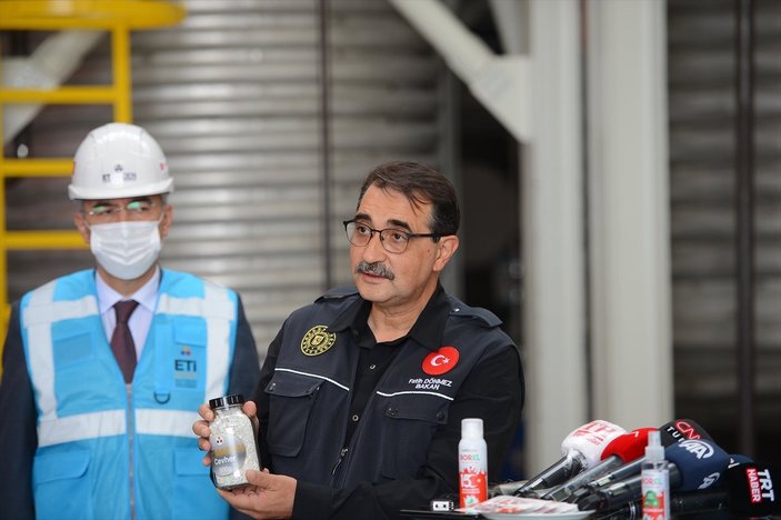 Fatih Dönmez: Türkiye’de ilk defa lityum üretimine başlayacağız