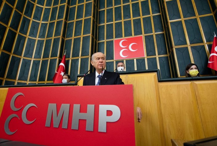 MHP lideri Devlet Bahçeli, TBMM Grup Toplantısı'nda konuştu: Ateşin Çocukları değil, iblisin çocukları