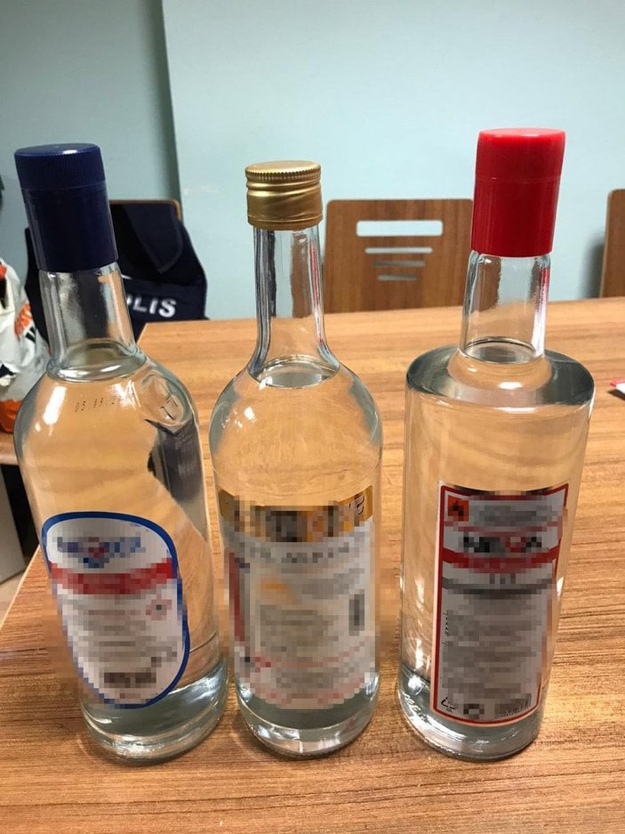 Tuzla'da tekel bayiye baskın: 811 litre etil alkol ele geçirildi