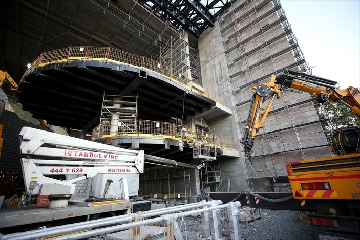 Atatürk Kültür Merkezi'nin inşaatının yüzde 70'i tamamlandı
