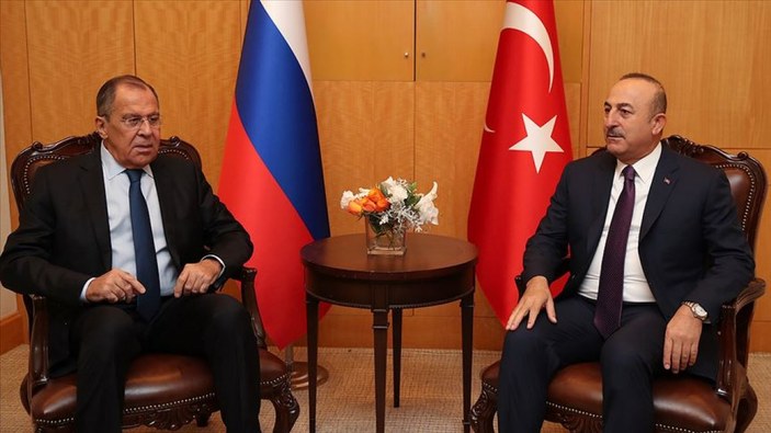 Mevlüt Çavuşoğlu, Rusya Dışişleri Bakanı Sergey Lavrov ile görüştü