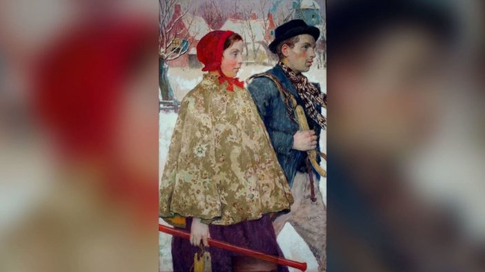 Nazilerin çaldığı 'Kış' tablosu, 87 yıl sonra sahiplerini buldu