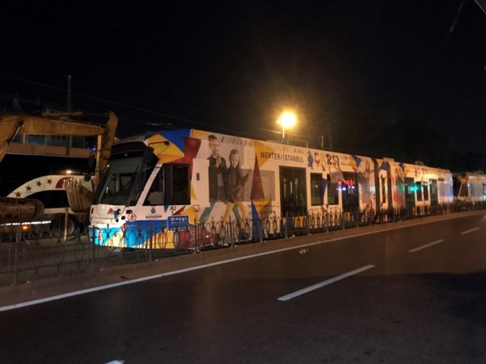 İstanbul'da tramvay seferleri durdu