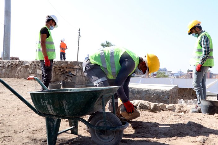 Diyarbakır’ın kalbinde kazı çalışmaları: Kalorifer sistemi bulundu