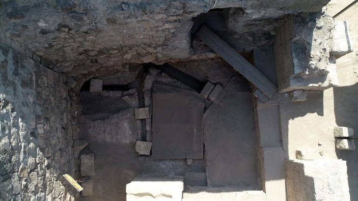 Diyarbakır’ın kalbinde kazı çalışmaları: Kalorifer sistemi bulundu
