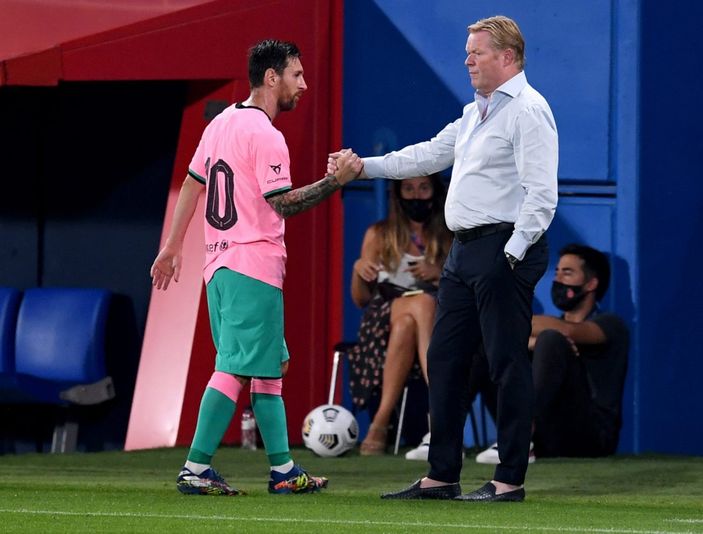 Ronald Koeman: Messi daha iyi olmalı