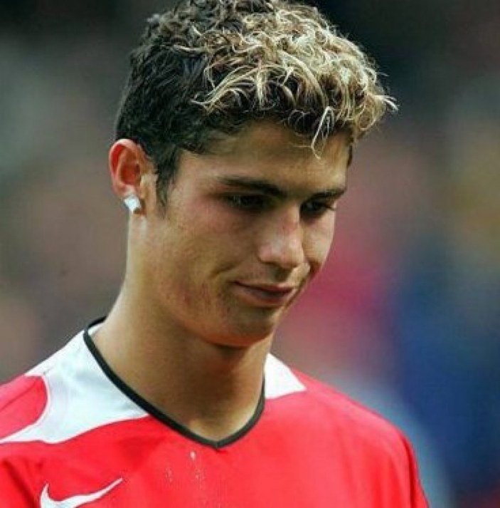 Ronaldo'nun yeni saç stili