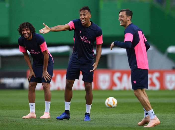 Aubameyang: Elneny'nin geri dönmesinden mutluyuz