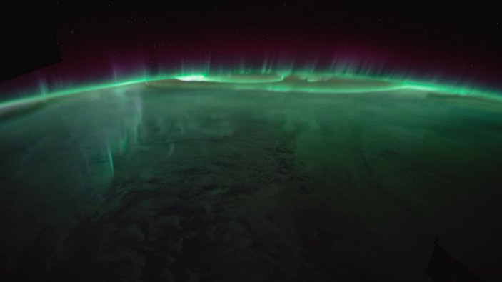 Kutup ışıkları uzay