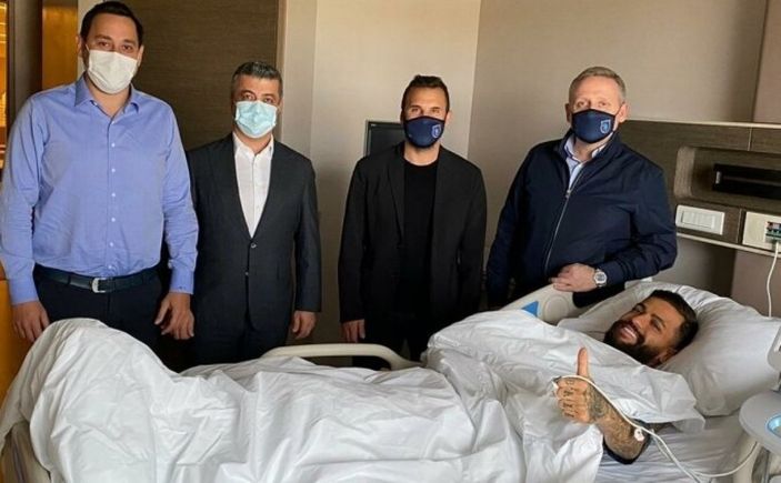 Başakşehirli Junior Caiçara ameliyat oldu