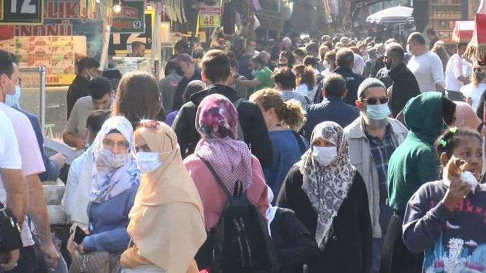 Güneşi gören İstanbullular sokağa döküldü