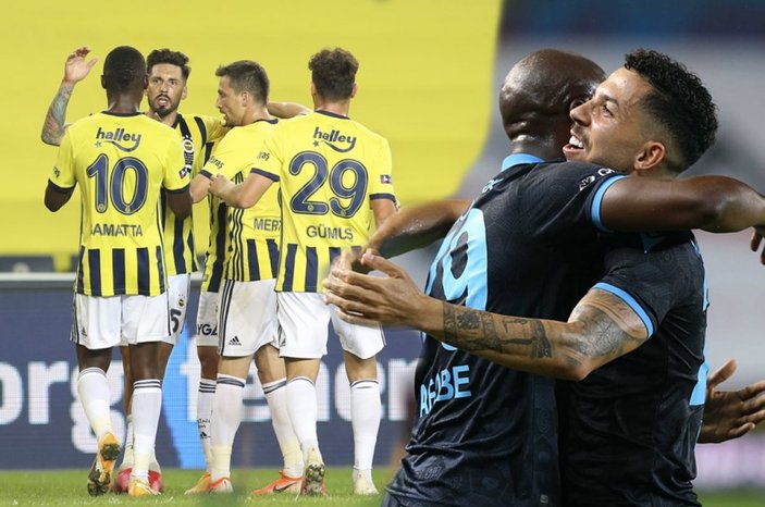 Fenerbahçe-Trabzonspor maçının muhtemel 11'leri