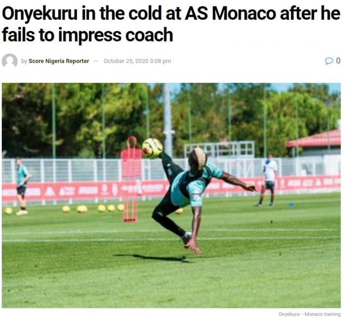 Monaco, Onyekuru'yu kiralık gönderecek