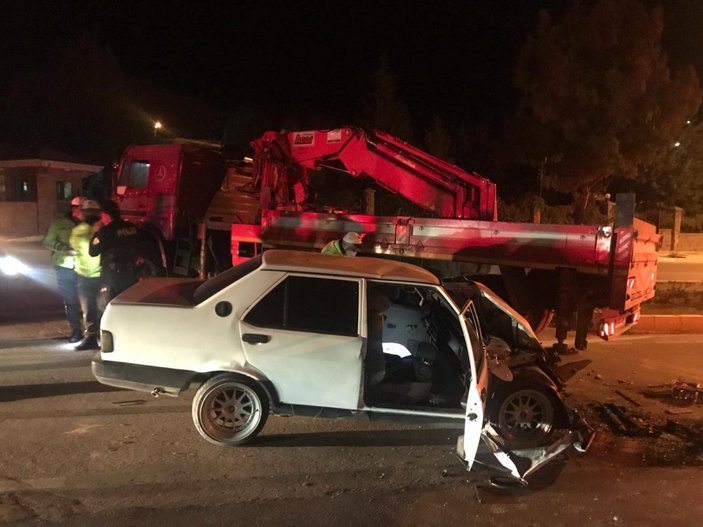 Aksaray'da polisin dur ihtarına uymayan sürücü öldü