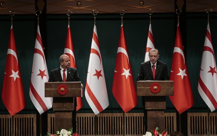 Cumhurbaşkanı Erdoğan: Kıbrıs'ta adil ve sürdürülebilir çözümden yanayız
