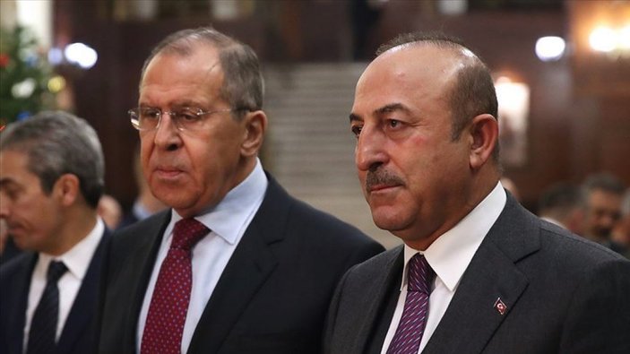 Mevlüt Çavuşoğlu, Rus mevkidaşı Sergey Lavrov ile görüştü