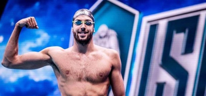 Milli yüzücü Emre Sakçı, Avrupa rekoru kırdı