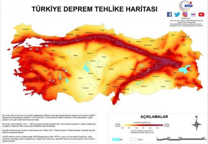 Fay hattı sorgulama nasıl yapılır? AFAD Fay hattı sorgulama ekranı