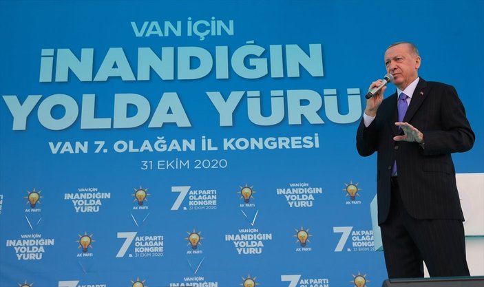 Cumhurbaşkanı Erdoğan: Ekonomik kurtuluş savaşı veriyoruz