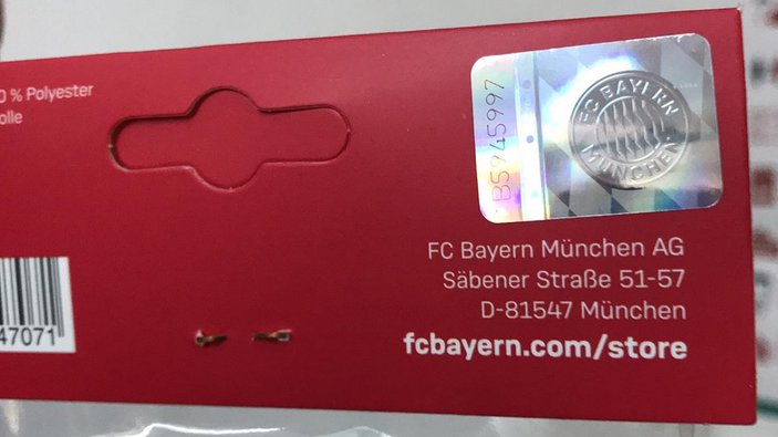 Bayern Münih'in maskeleri Zonguldak'tan gidiyor