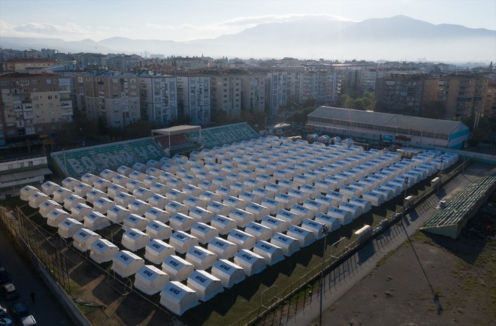 İzmir AFAD çadır
