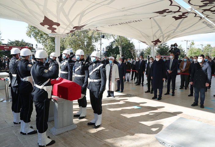Burhan Kuzu için cenaze töreni düzenlendi