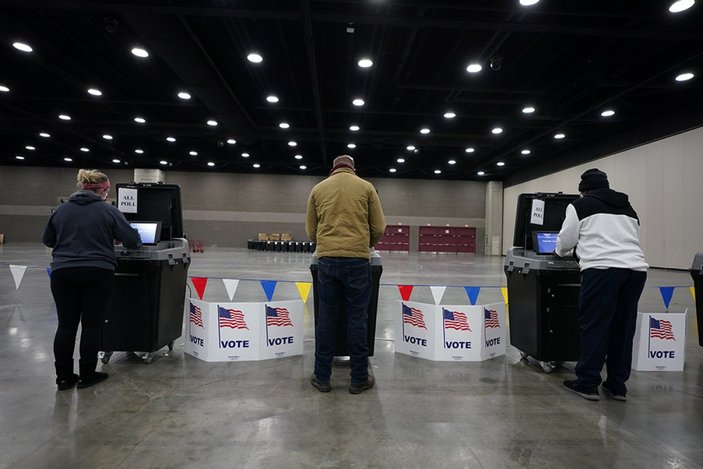 ABD'de oy kullanma işlemi farklı zamanlarda sona erecek
