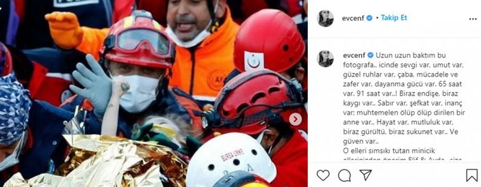 Fahriye Evcen'den Ayda bebek paylaşımı