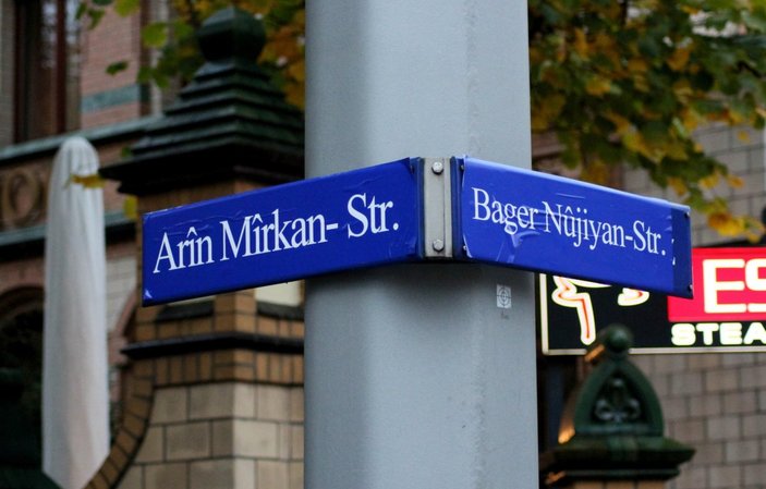 Almanya'da sokağa PKK'lıların ismi verildi