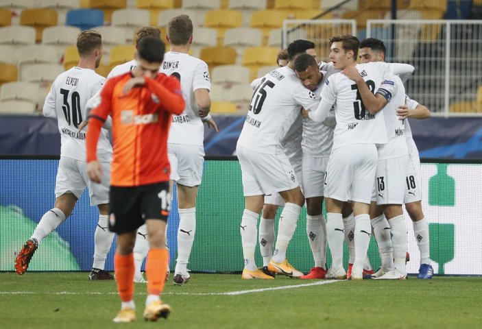 Mönchengladbach deplasmanda Shakhtar Donetsk'e 6 gol attı