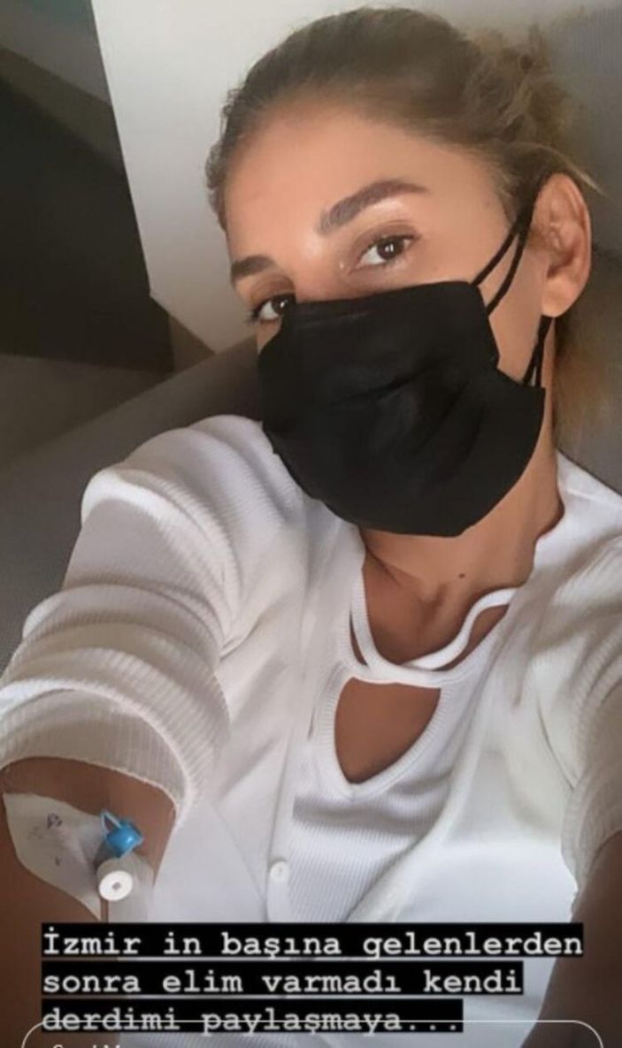 Irmak Ünal, hastaneye kaldırıldı