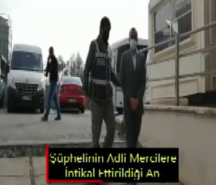 Gaziantep'teki takım elbiseli hırsız kamerada
